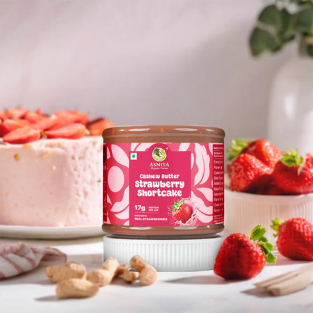 Cashew Butter: Strawberry Shortcake