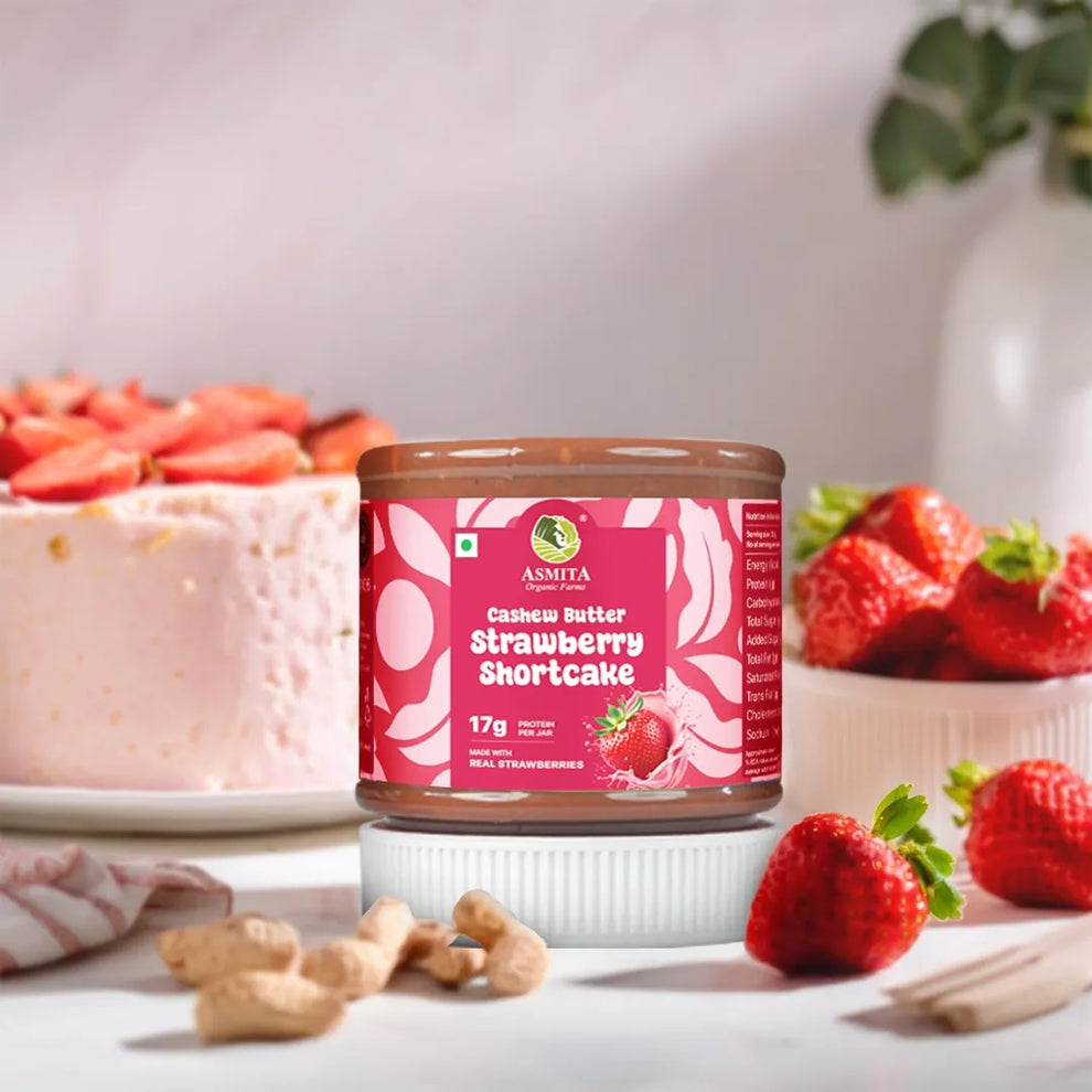 Cashew Butter: Strawberry Shortcake