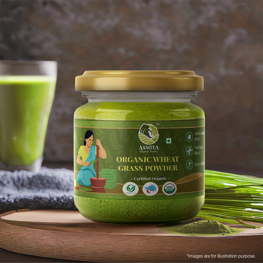 organic wheatgrass powder